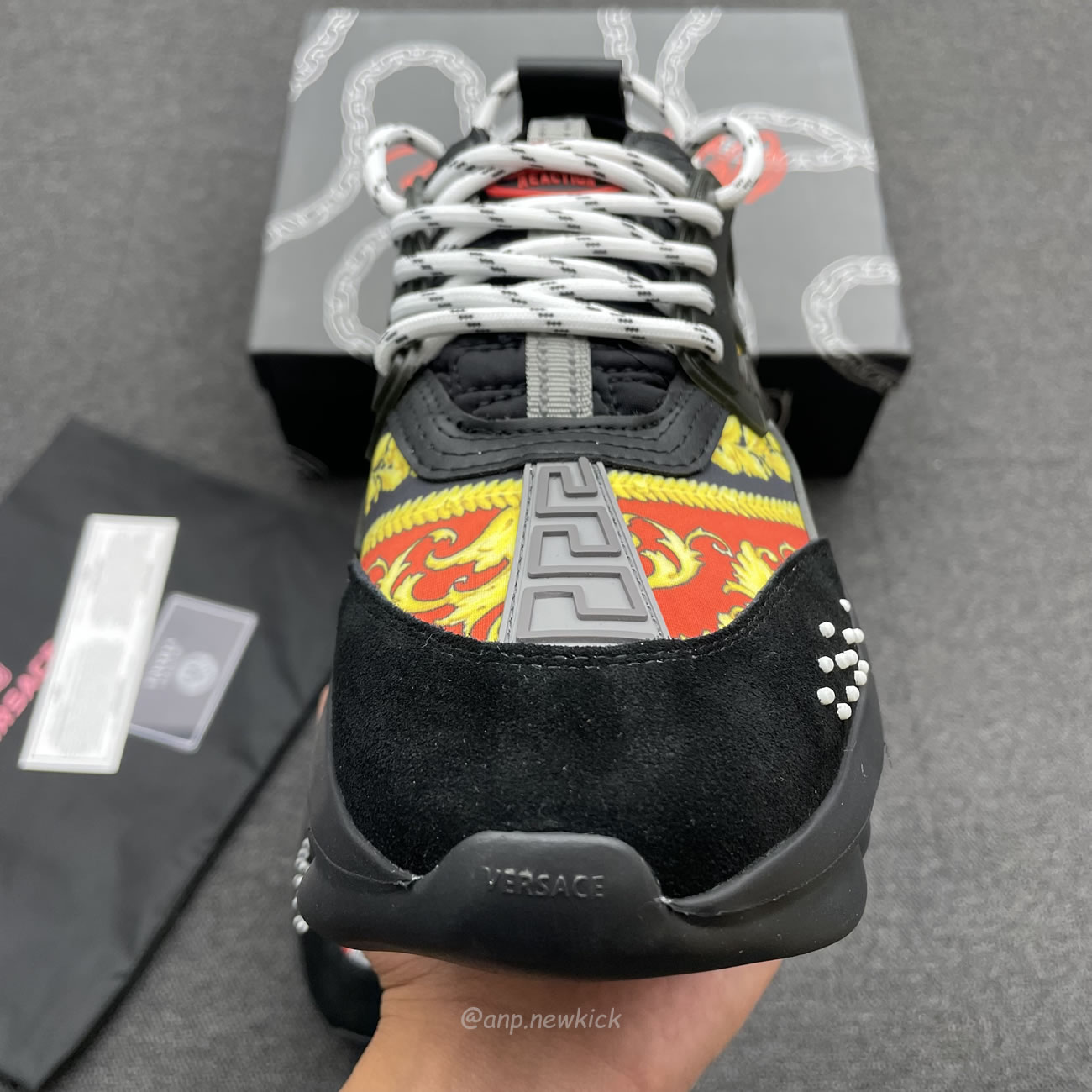 Versace Chain Reaction Sneaker (12) - newkick.vip